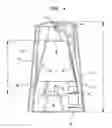 Fig. 04 - Liquid dispenser with framed refill receiving bay