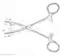 Fig. 01 - Needle Holder and Scissors Combination with Smooth Clamp Instrument