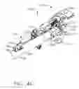 Fig. 29 - Shaft assembly comprising a clutch configured to adapt the output of a rotary firing member to two different systems