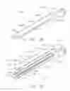 Fig. 22 - Anvil arrangements for surgical staplers