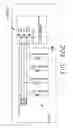 Fig. 42 - Surgical instrument with primary and safety processors