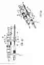 Fig. 15 - Robotic endocutter drivetrain with bailout and manual opening