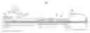 Fig. 01 - Double threaded guidance or stiffening wire for multiple use vertebral augmentation (VA) balloon