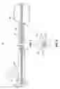 Fig. 02 - Double threaded guidance or stiffening wire for multiple use vertebral augmentation (VA) balloon
