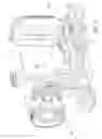 Fig. 22 - Oral irrigator with magnetic attachment