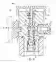 Fig. 05 - Devices and methods for engaging indexed valve and pressurized canister assembly with collar and for linear actuation by plunger assembly into fluid communication with device for regulating drug delivery
