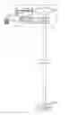 Fig. 01 - Motorized rotatable exercise pole