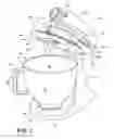 Fig. 03 - Pouring shield for a stand mixer