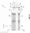 Fig. 11 - Dual-stage multi-roll leveler and work roll assembly