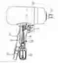 Fig. 01 - Pneumatic impulse wrench with power control unit