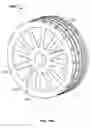 Fig. 10 - Tire with tensioned spokes
