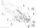 Fig. 01 - Mounting bracket for stepless variable speed engine of light motorcycle