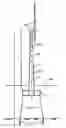 Fig. 01 - FLOATING STRUCTURE FOR WIND TURBINE AND METHOD OF INTALLING SAME