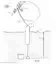 Fig. 01 - Offshore Wind Kite with Separate Perch and Tether Platforms
