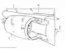 Fig. 01 - REAR PORTION OF AN AIRCRAFT COMPRISING A FUSELAGE FRAME SUPPORTING TWO PARTLY BURIED ENGINES