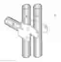 Fig. 01 - Gravity operated two-way gate latch