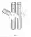 Fig. 02 - Gravity operated two-way gate latch