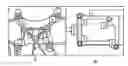 Fig. 01 - Mount structure for an aircraft ancillary engine unit