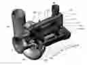 Fig. 01 - Direct drive-type turbo blower cooling structure