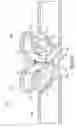 Fig. 12 - Butterfly rotary piston type actuator