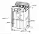 Fig. 01 - Storage box for bottles of pressurized fluid and associated storage frame