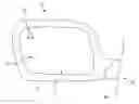Fig. 01 - Blind zone indicator module for exterior rearview mirror assembly