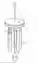 Fig. 01 - Variable mode electronic wind chime with changeable color lights