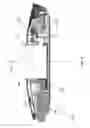 Fig. 08 - Mechanical structure for button on satellite microphone