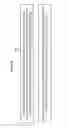Fig. 13 - Sacrificial shorting straps for superconducting qubits