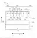 Fig. 01 - Interconnection lines having variable widths and partially self-aligned continuity cuts