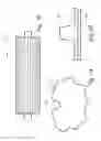 Fig. 14 - Battery separators with cross ribs and related methods