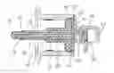 Fig. 01 - Electrical connector having separate front and rear shielding shells