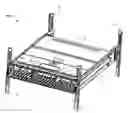 Fig. 01 - Guiderail for a cabinet, chassis and cabinet