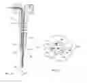 Fig. 08 - Illuminated Endoscopic Pedicle Probe With Electromyographic Monitoring