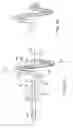 Fig. 03 - Catheter with tapered support member for variable arcuate distal assembly