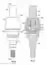 Fig. 25 - Fixed hybrid dental attachment assembly and methods of use