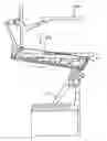 Fig. 01 - Electrically powered wheelchair with an armrest adjustment arrangement