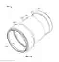 Fig. 09 - Nozzle and gas diffuser assemblies for welding torches