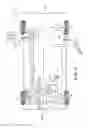 Fig. 02 - Fuel tank baffle with pivotable vanes
