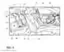 Fig. 02 - Operable tray tables for a vehicular armrest