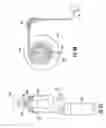Fig. 24 - Removable and retrofittable water dispenser for a refrigerator