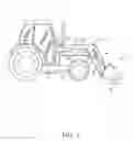 Fig. 02 - Height compensating loader implement tool level indicator
