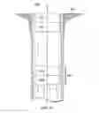 Fig. 33 - Downhole blower system with passive radial bearings