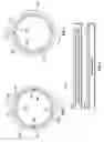 Fig. 06 - Heat pipe system for engine rotor cooling