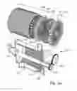 Fig. 04 - Device for cleaning a contaminated crankcase gas