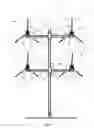Fig. 02 - Cable routing for wind turbine system having multiple rotors