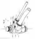Fig. 22 - Valve system for pneumatic cylinders