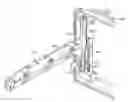 Fig. 01 - Refrigerator quick release mechanism and method of removably coupling a door to a drawer slide