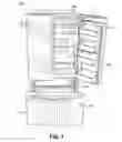 Fig. 02 - Refrigerator quick release mechanism and method of removably coupling a door to a drawer slide