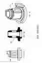 Fig. 11 - Connectors for colorimetric sensors